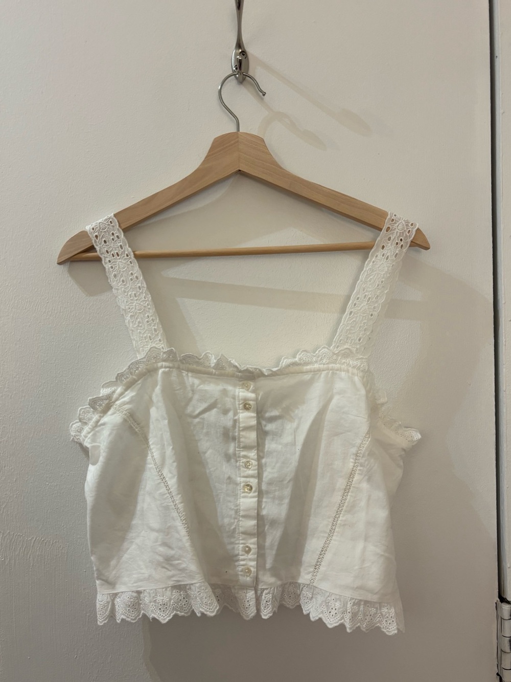NWOT HATCH Annie Crop Tank Top size 3/L